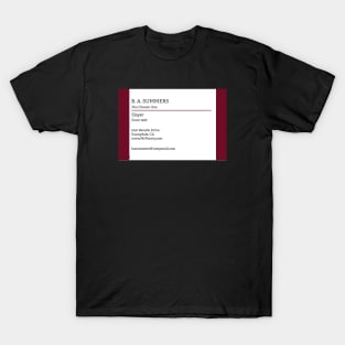 Buffy's Business Card T-Shirt